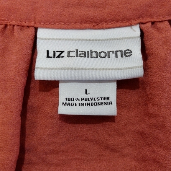 LIZ Claiborne Button Down Tunic - Picture 3 of 3